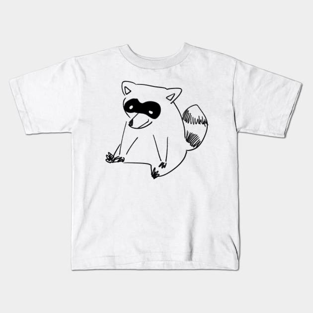 It's The Raccoon Kids T-Shirt by Anaugi